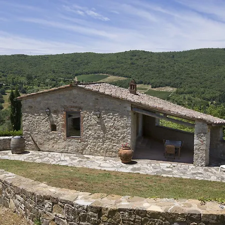 Castello Di Meleto 컨트리하우스 *