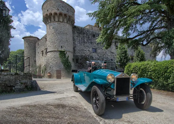 Castello Di Meleto Landhuis *